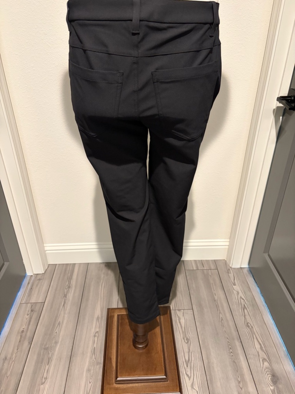 Men's Lululemon Skinny Fit ABC Warpstreme Pants – Black - Picture 3 of 4